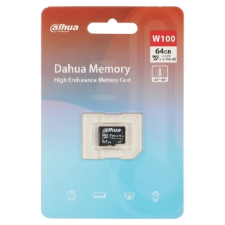 Carta di memoria TF-W100-64GB microSD UHS-I, SDXC 64