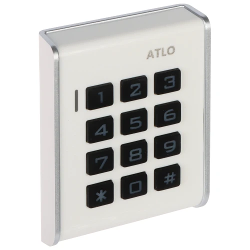 Kit di controllo accessi ATLO-KRM-103, alimentatore, serratura elettrica, carte di accesso