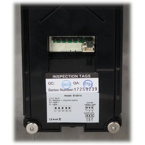 Citofono video integrato con cassetta postale S1201A-SKP VIDOS