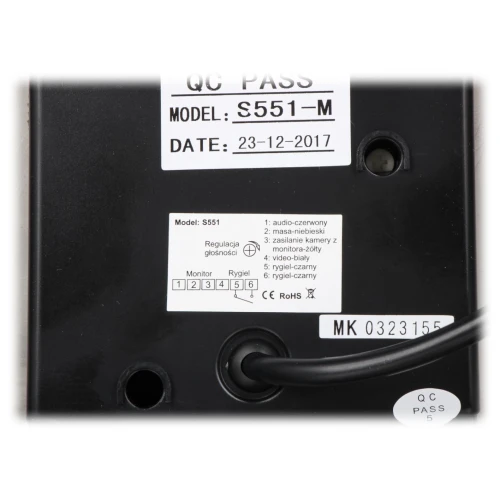 Videocitofono integrato con cassetta postale S551-SKP VIDOS