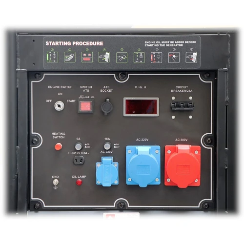 Generatore di corrente DY-18020DA-PRO 18kW SENCI Dynamo