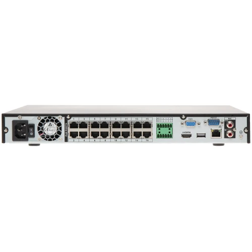 Registratore IP NVR4216-16P-4KS2/L 16 canali + switch POE a 16 porte DAHUA