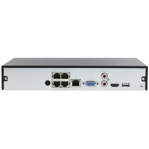Registratore IP NVR4108HS-P-4KS2/L 8 canali + switch POE a 4 porte DAHUA