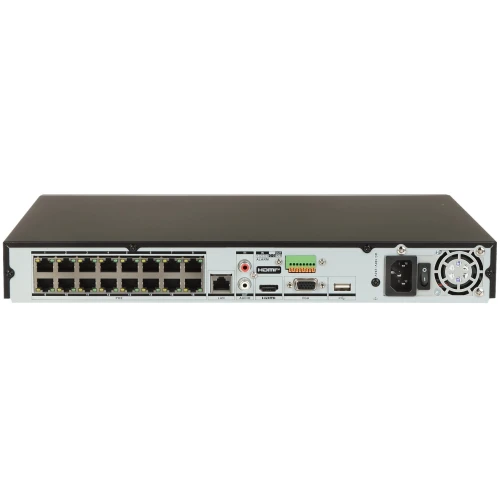 Registratore IP DS-7616NXI-K2/16P 16 canali, 16 PoE ACUSENSE Hikvision
