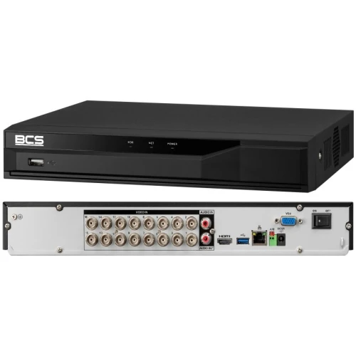 Registratore a 16 canali BCS-L-XVR1601-V monodisco a 5 sistemi HDCVI/AHD/TVI/ANALOG/IP