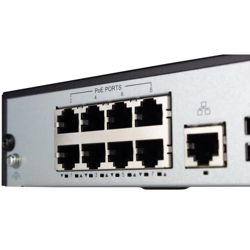 Registratore di rete a 8 canali BCS-B-NVR0801-8P(2.0) fino a 8MPx con switch POE integrato