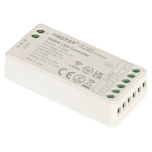 Controller per illuminazione LED LED-RGBW-WC/RF2 2.4 GHz, RGBW 12