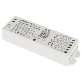 Controller per illuminazione LED LED-RGBW-WC/WIFI Wi-Fi, 2.4 GHz, RGBCCT (RGBWW) 12... 24V DC MiBOXER / Mi-Light