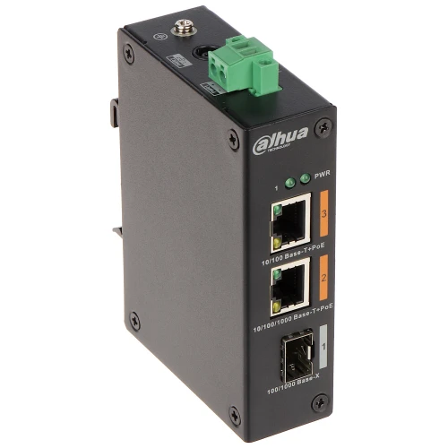 Switch PoE PFS3103-1GT1ET-60 a 2 porte SFP DAHUA