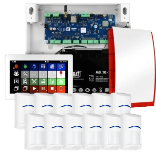 Sistema di allarme Ropam NeoLTE-IP-64, 12x sensore BOSCH, TPR-7W, GSM, Wi-Fi