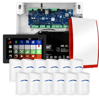 Sistema di allarme Ropam NeoLTE-IP-64, 12x sensore BOSCH, TPR-7B, GSM, Wi-Fi