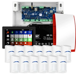 Sistema di allarme Ropam NeoLTE-IP-64, 13x sensore BOSCH, TPR-7B, GSM, Wi-Fi
