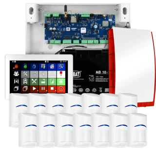 Sistema di allarme Ropam NeoLTE-IP-64, 14x sensore BOSCH, TPR-7W, GSM, Wi-Fi