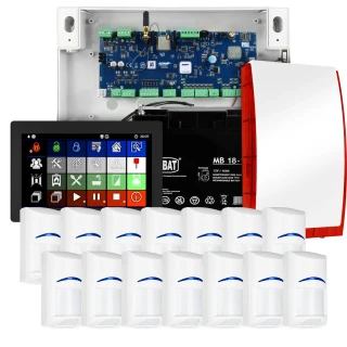 Sistema di allarme Ropam NeoLTE-IP-64, 14x sensore BOSCH, TPR-7B, GSM, Wi-Fi