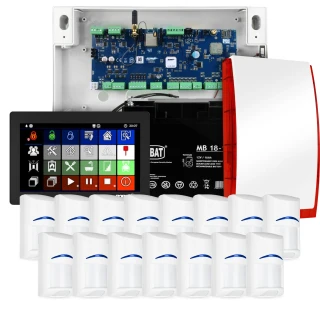 Sistema di allarme Ropam NeoLTE-IP-64, 15x sensore BOSCH, TPR-7B, GSM, Wi-Fi