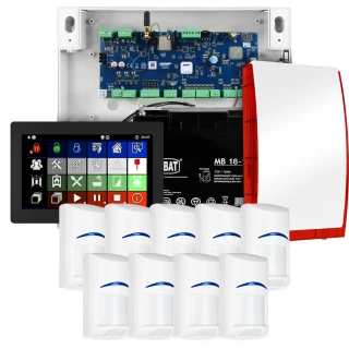 Sistema di allarme Ropam NeoLTE-IP-64, 9x sensore BOSCH, TPR-7B, GSM, Wi-Fi