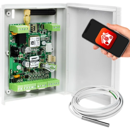 Sistema di monitoraggio della temperatura Ropam gamma -20 a +70 gradi C. Cavo sensore piatto Monitoraggio Controllo Misurazione