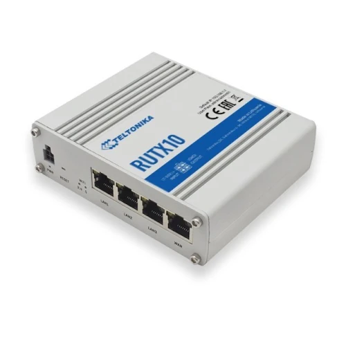 Teltonika RUTX10 | Router wireless | Wave 2 802.11ac, 867Mb/s, 4x RJ45 1Gb/s