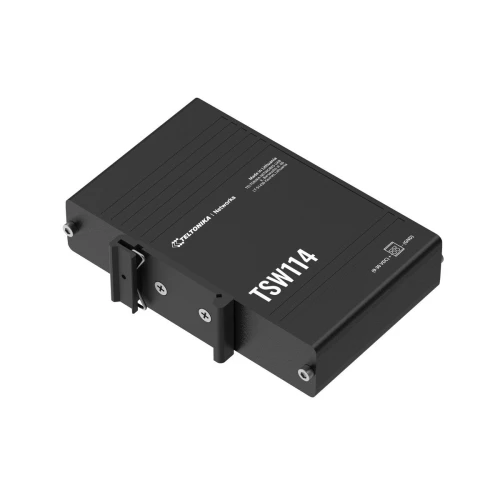 Teltonika TSW114 | Switch | 5x RJ45 1000Mb/s, barra DIN