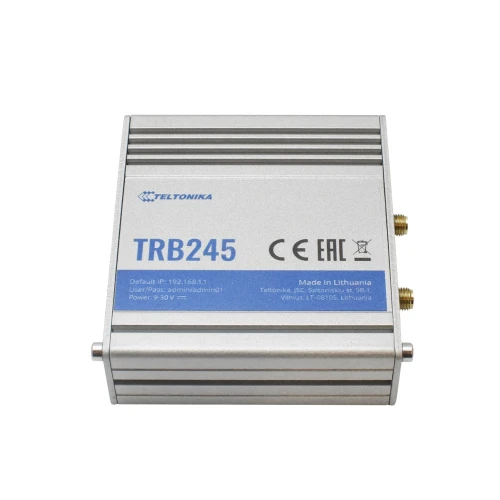 Teltonika TRB245 | Gateway, porta LTE | Cat 4, LTE, RS232/RS485, GPS