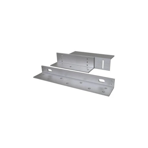 Uchwyt montażowy typu ZL do drzwi. Metalowy element z otworami montażowymi.