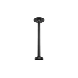 Czarny uchwyt sufitowy do kamery Hikvision, model DS-1271ZJ-110, widoczny na białym tle. Uchwyt ma prostą, cylindryczną konstrukcję z okrągłą podstawą montażową.