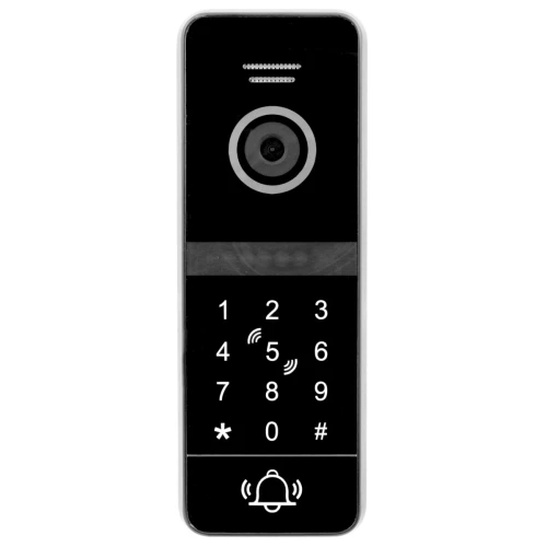 Videocitofono EURA VDP-97C5 - nero, touch, LCD 7'', AHD, WiFi, memoria immagini, SD 128GB