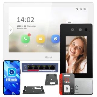 Videocitofono HiLook by Hikvision IP-VIS-ULTRA