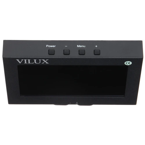 Monitor 2x Video VGA con telecomando VMT-075M 7 pollici Vilux