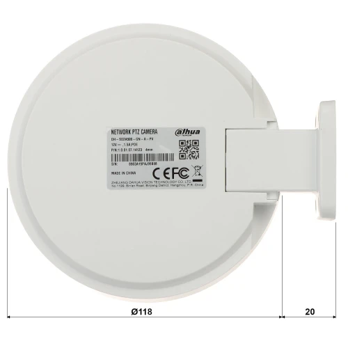 Camera IP interna a rotazione rapida SD2A500-GN-A-PV - 5 Mpx 4 mm DAHUA