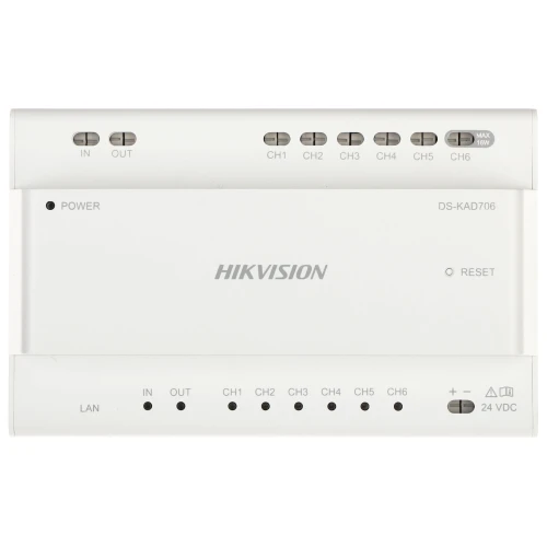Switch DS-KAD706 per videocitofoni a 2 fili HIKVISION