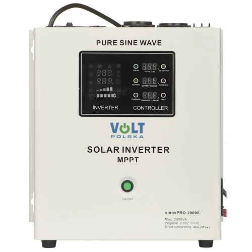 Inverter fotovoltaico OFF-GRID SINUSPRO-2000S 2000VA VOLT Polonia