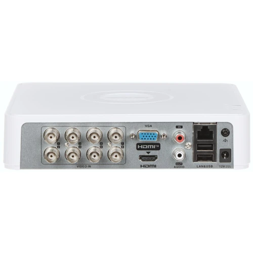 Registratore AHD, HD-CVI, HD-TVI, CVBS, TCP/IP IDS-7108HQHI-M1/S(C) 8 canali Hikvision