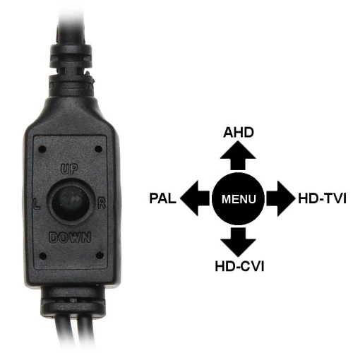 Fotocamera AHD, HD-CVI, HD-TVI, PAL APTI-H52V2-36W 5 Mpx 3.6 mm