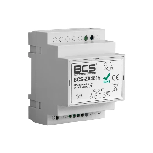 Alimentatore di rete BCS-ZA4815 per dispositivi elettronici esigenti