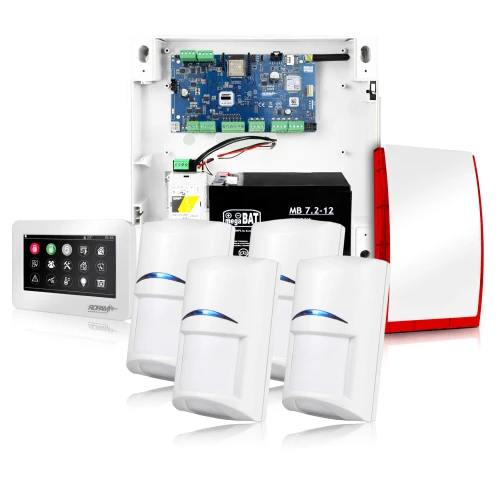 Kit di allarme Ropam NEOLTE-IP-SET, 1x Sirena, 4x Sensore di movimento, 1x Manipolatore, accessori