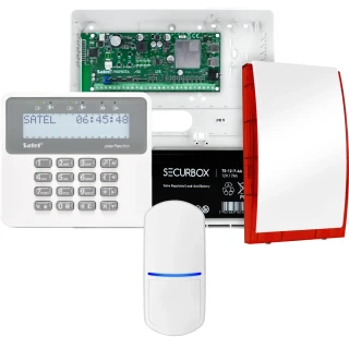 Kit di allarme SATEL PERFECTA 32 LTE, 1x sensore PET, sirena, tastiera