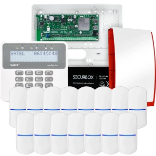 Kit di allarme SATEL PERFECTA 32-WRL LTE, 15x sensore, sirena, tastiera