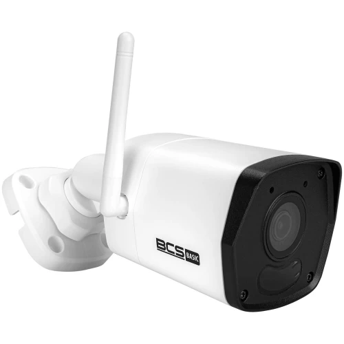 Kit di monitoraggio Wi-Fi BCS-B-KITW(2.0) Full HD IR 30m, audio