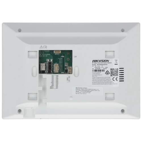 Pannello interno del videocitofono monitor IP DS-KH6320-WTE1-W Hikvision