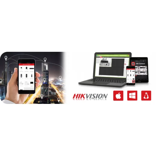 HWK-N4142TH-H kit Hikvision Hiwatch HWN-2104H-4P 4x HWI-T221H 1TB Accessori